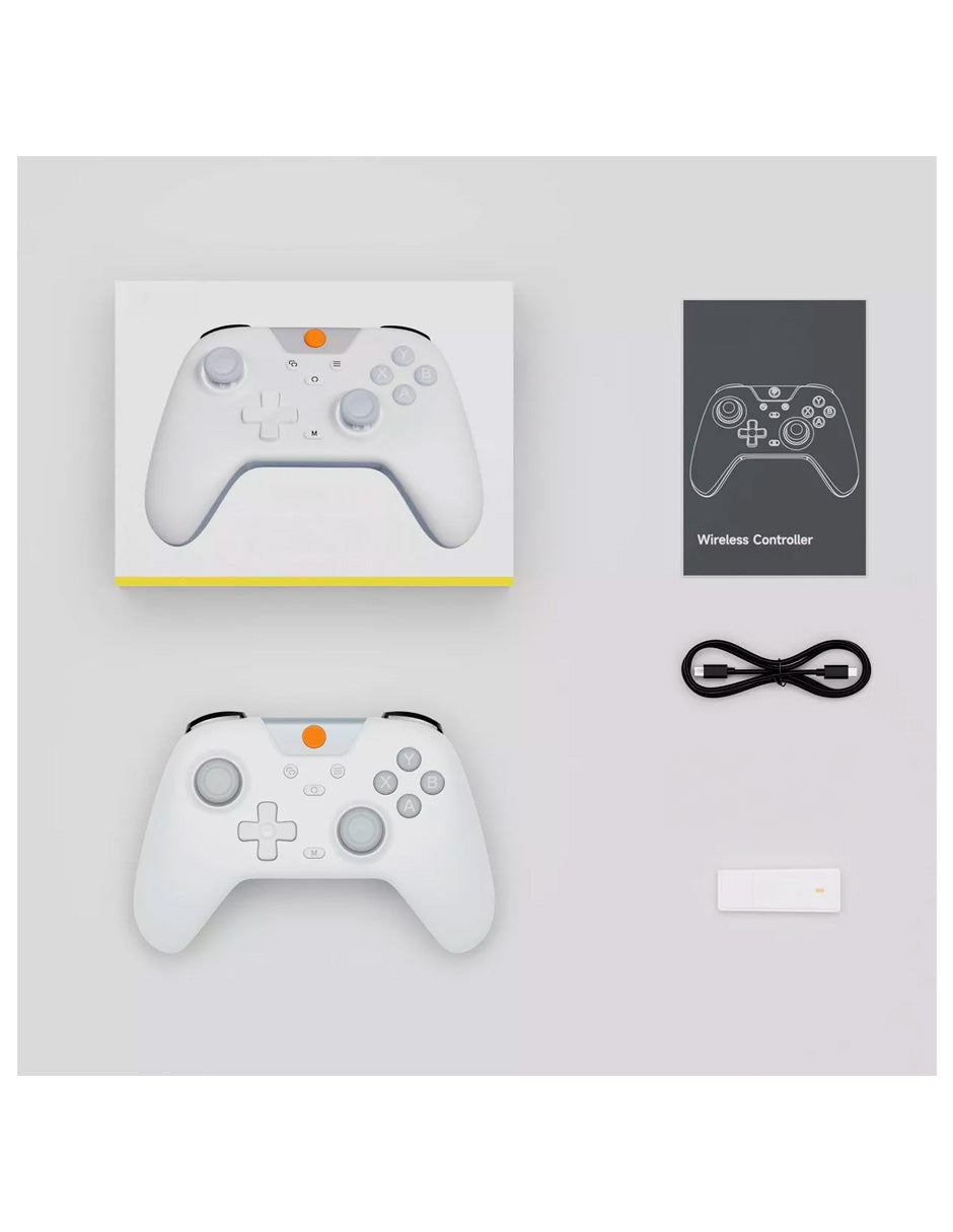 Control X05 Bluetooth Inalambrico Gamepad Multi-Plataforma Blanco