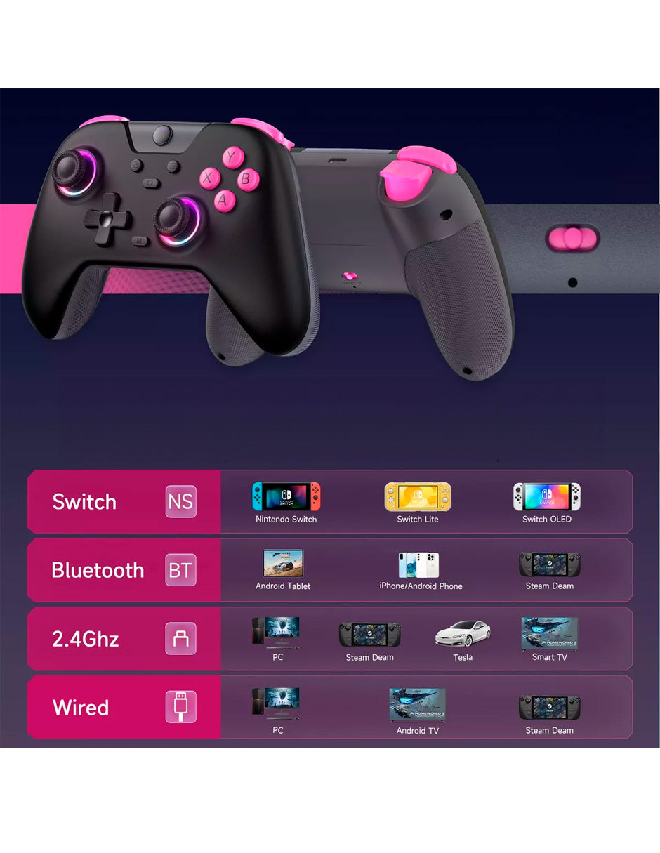 Control X05 Bluetooth Inalambrico Gamepad Multi-Plataforma Negro