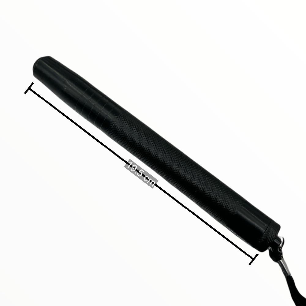 Bastón retráctil de 19.5 pulgadas con funda de vinil, modelo 518 - foto 3