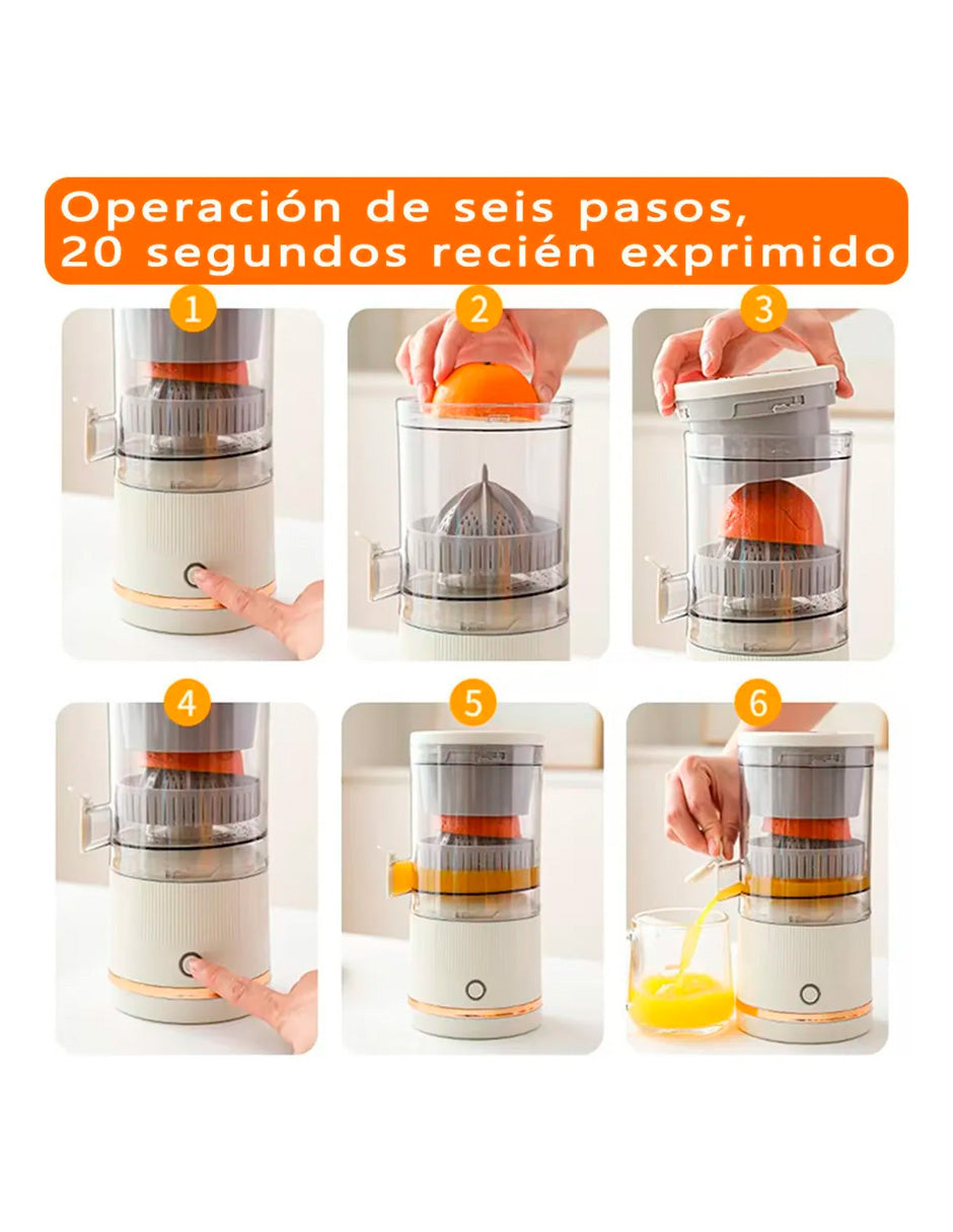 Extractor de Jugos Automático para Frutas y Verduras 600ml