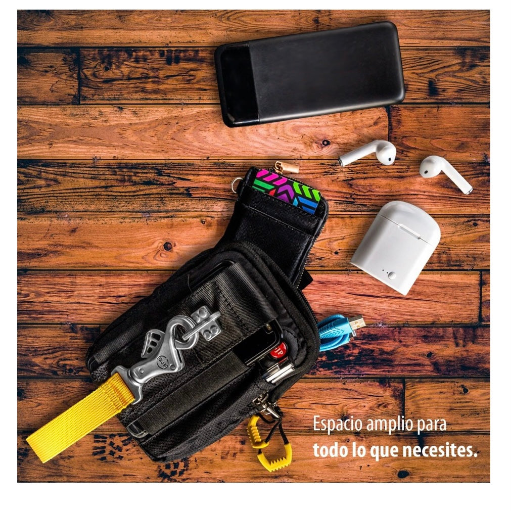 Bolso táctico de cintura con porta celular de hasta 6 pulgadas - foto 7