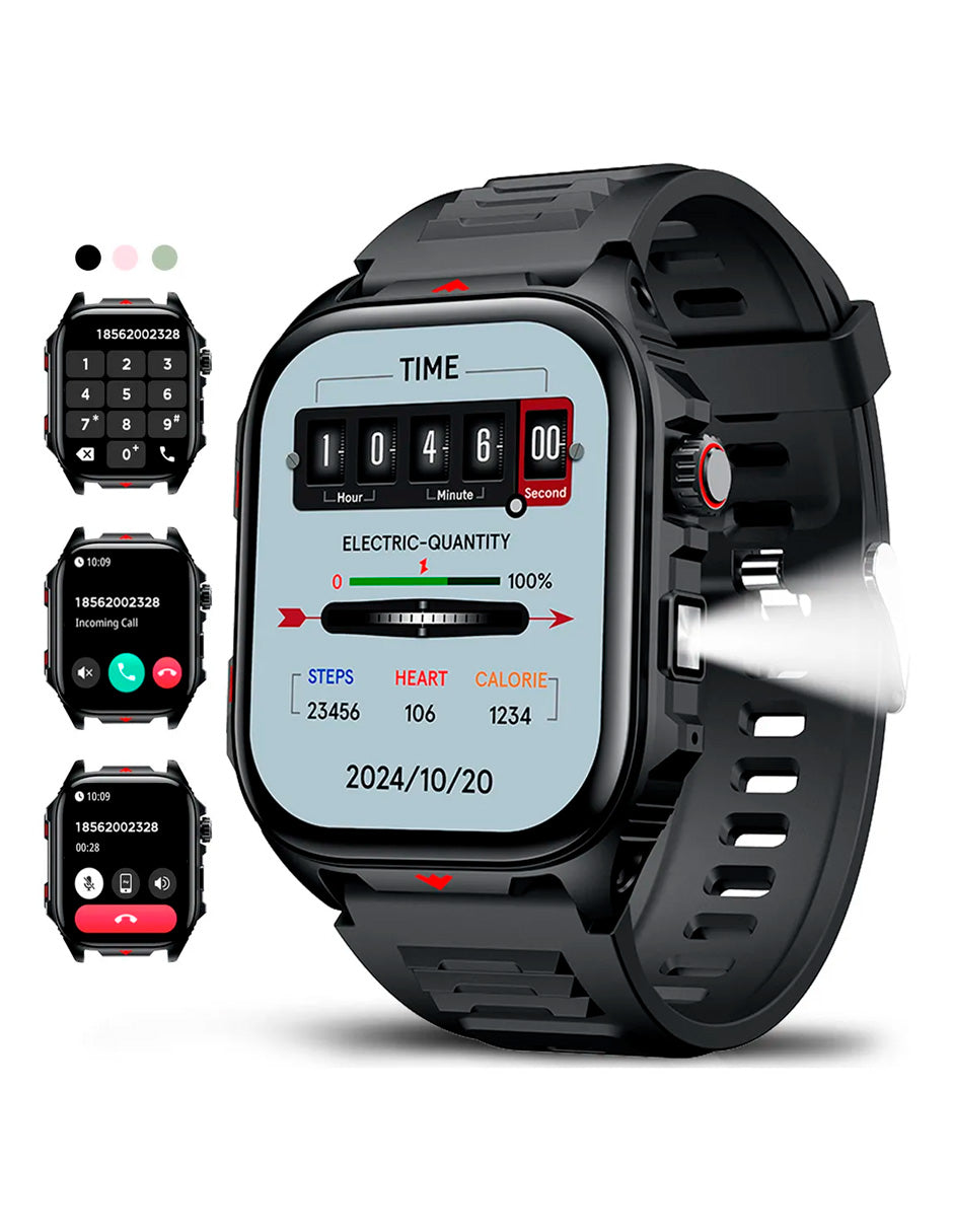 Petukita Box Tactical Smartwatch CB-ZL99 – Potencia, Estilo y Resistencia en tu Muñeca