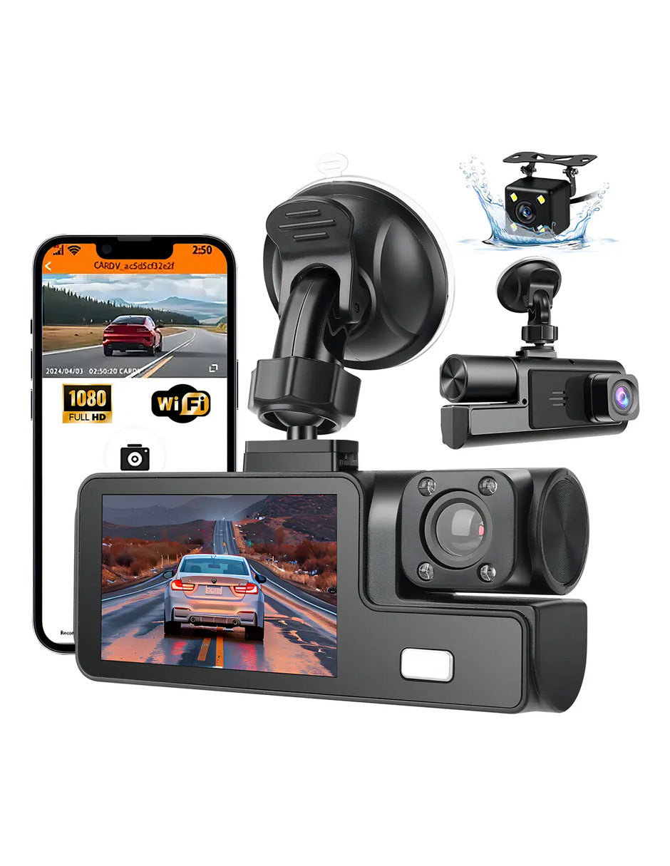 Cámara para Auto 1080p WiFi Petukita Box Pro