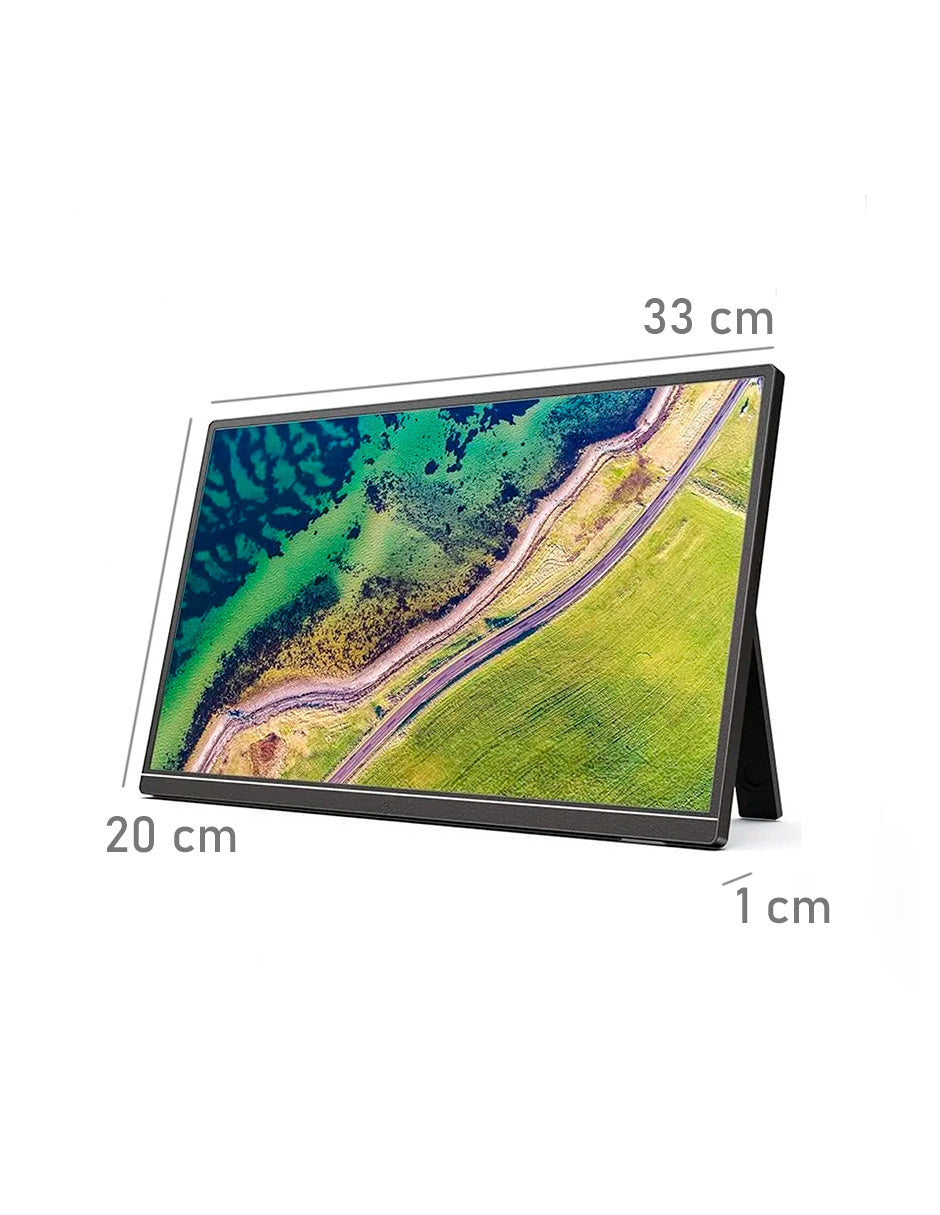 Monitor Portátil Petukita Box A1S 14" Full HD IPS 1080P USB-C Mini HDMI