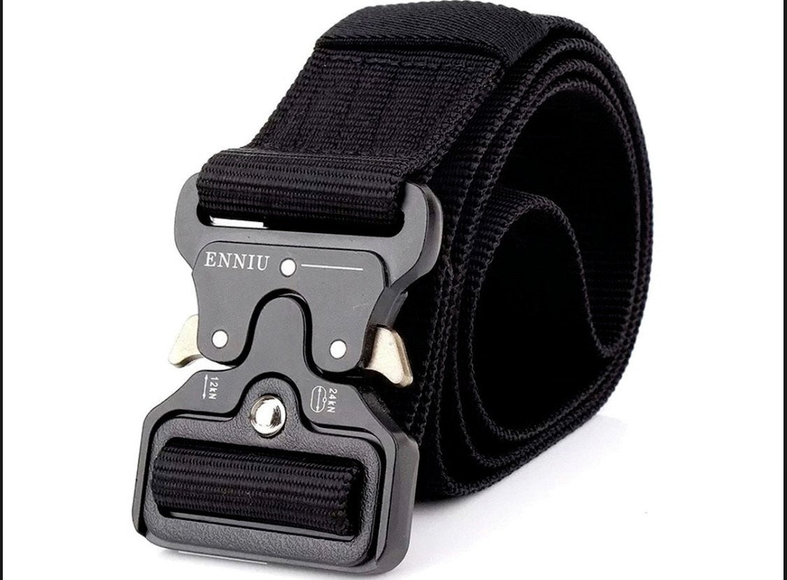 Cinturón táctico con hebilla plástica y clip de liberación rápida XBYD-047