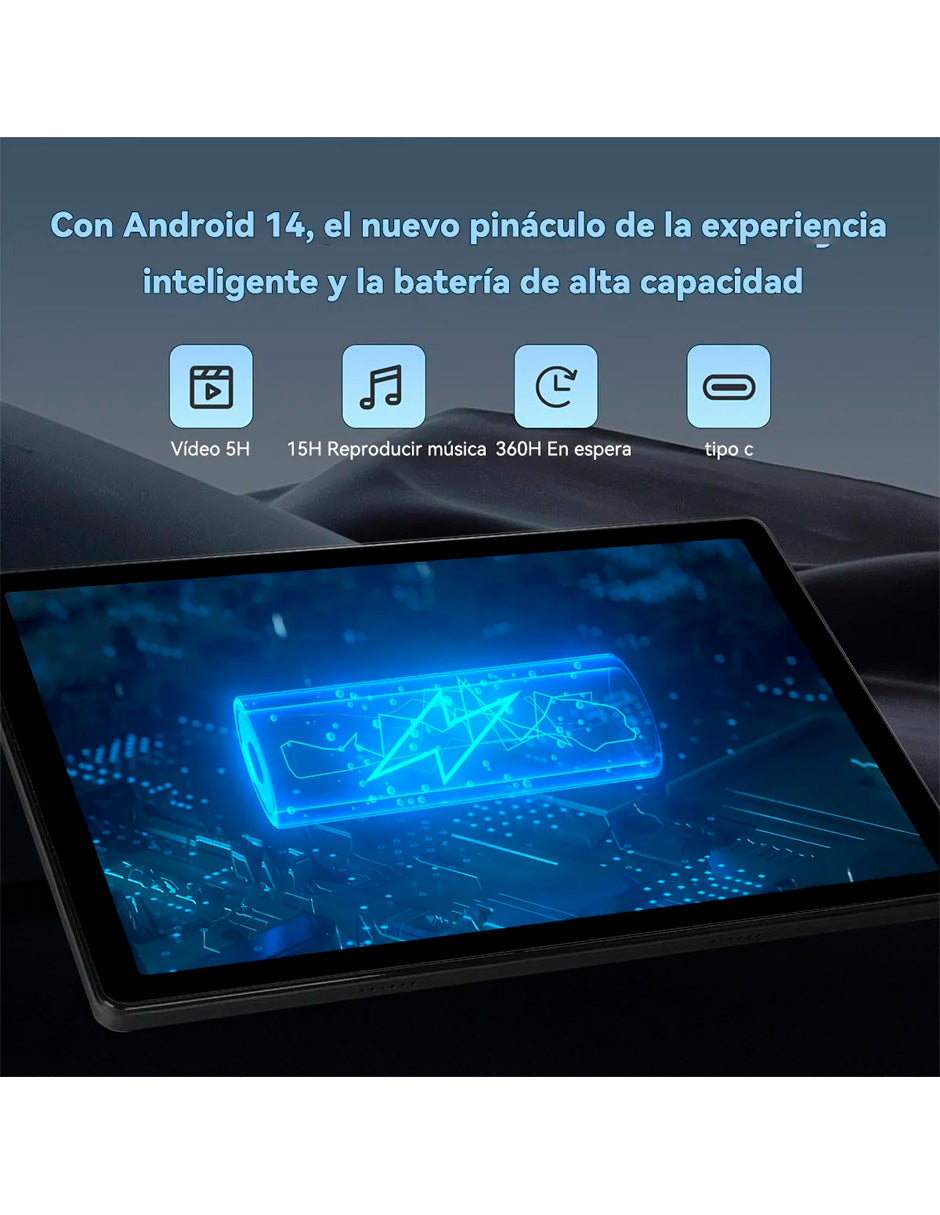 Tablet C11 con Pantalla de 10.1 con 8Gb + 64 Gb Wifi Y Bluetooth PLATA