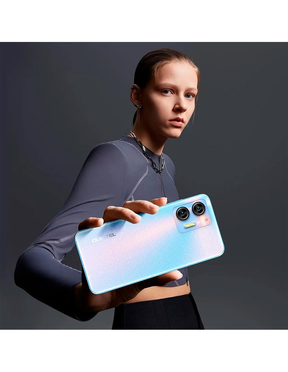 SmartPhone C36 con 12 gb Ram 128 gb Rom 5150 Mah con Android 14 AZUL