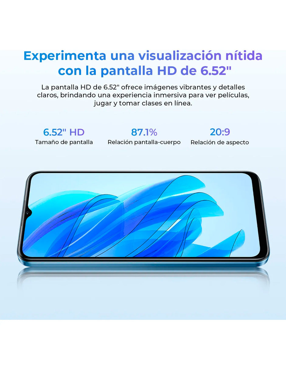 SmartPhone C57pro Teléfono Celular Inteligente Dual SIM LILA