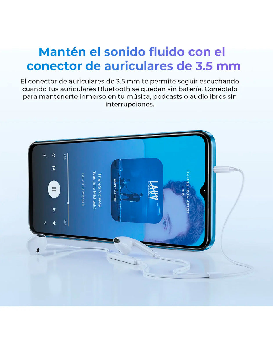 SmartPhone C57pro Teléfono Celular Inteligente Dual SIM LILA