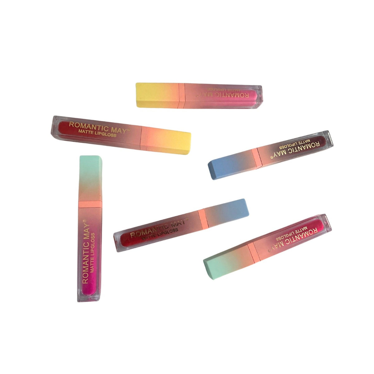 Set de 24 lip gloss mate en 6 tonos - foto 2
