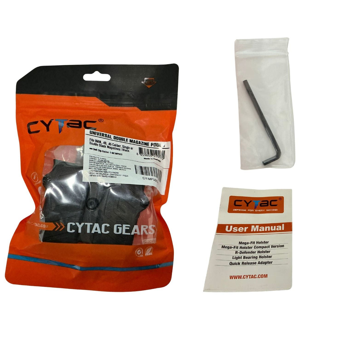 Porta cargador doble universal Cytac con siete formas de transporte - foto 3
