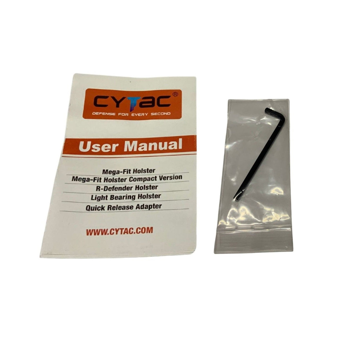 Funda universal transparente Cytac Mega-Fit para pistola, CY-UHFSTP06T - foto 5