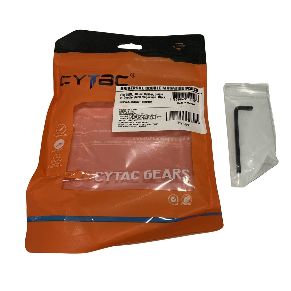 Porta cargador doble CYTAC de polímero con retención ajustable - foto 4