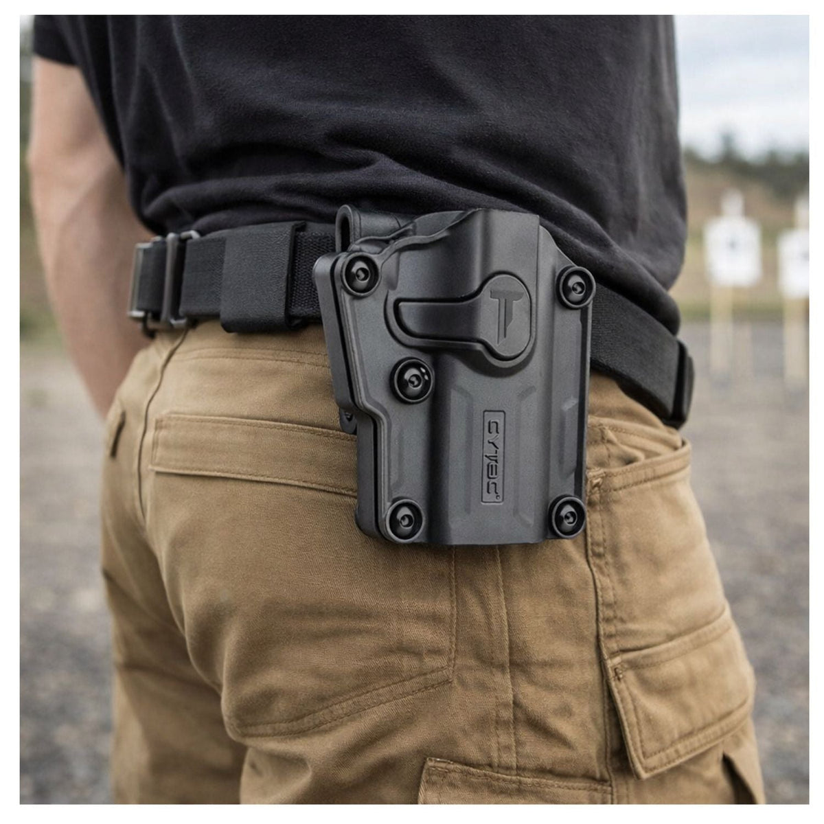 Funda rígida universal para pistola con retención y liberación rápida - foto 4