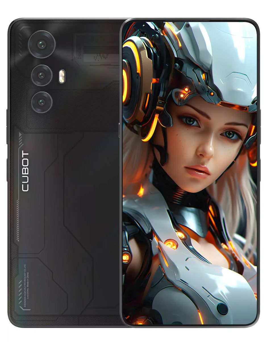 SmartPhone Cubot MAX 5 5G Dual SIM 256 GB Blanco 12 GB RAM Negro