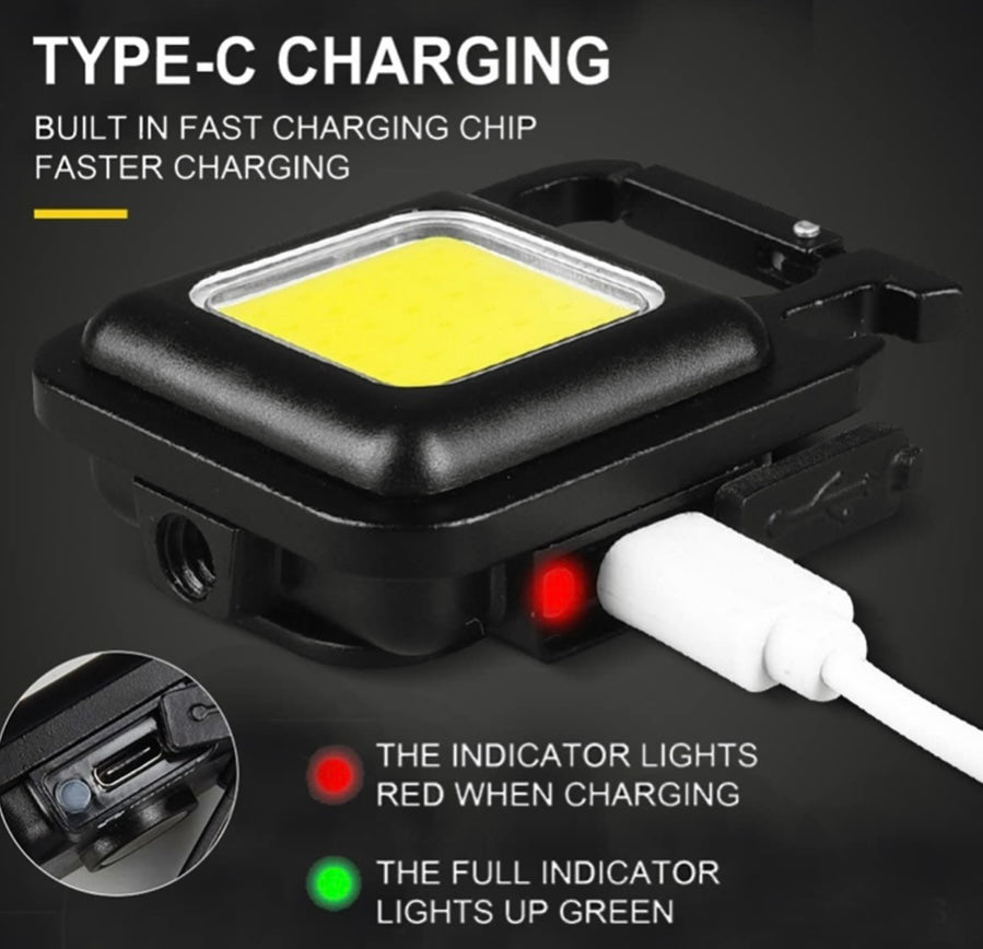 Mini lámpara LED recargable de 3 pasos DT494 - foto 3