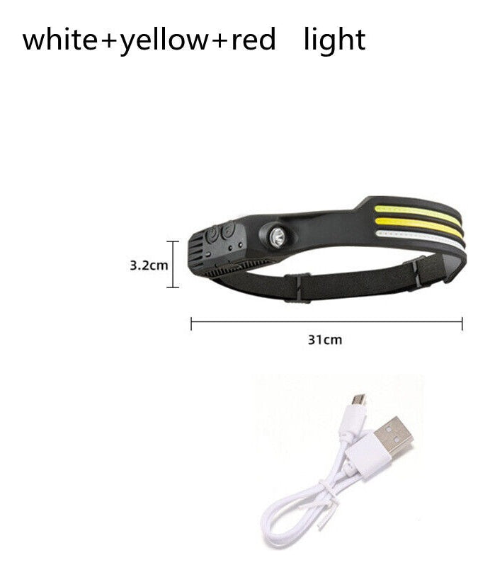 Luz frontal de 8 modos en blanco, ámbar y rojo - foto 3