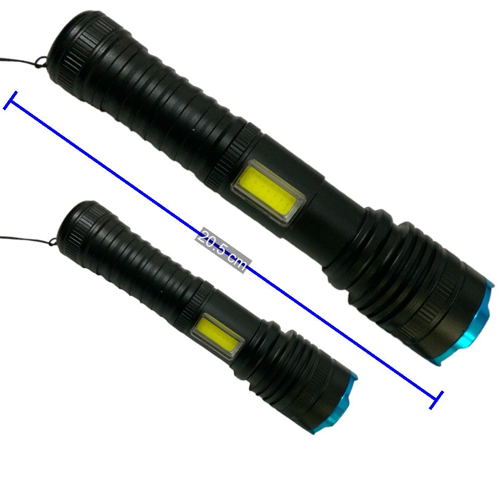 Lámpara LED T180 de 3 modos con COB lateral blanco y rojo, DT510 - foto 2