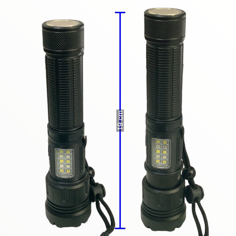 Lámpara LED T9 USB con imán, COB lateral blanca y roja DT515 - foto 2