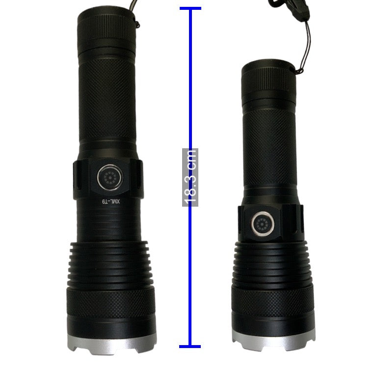 Lámpara LED T9 de 5 modos con zoom, modelo DT517 - foto 2