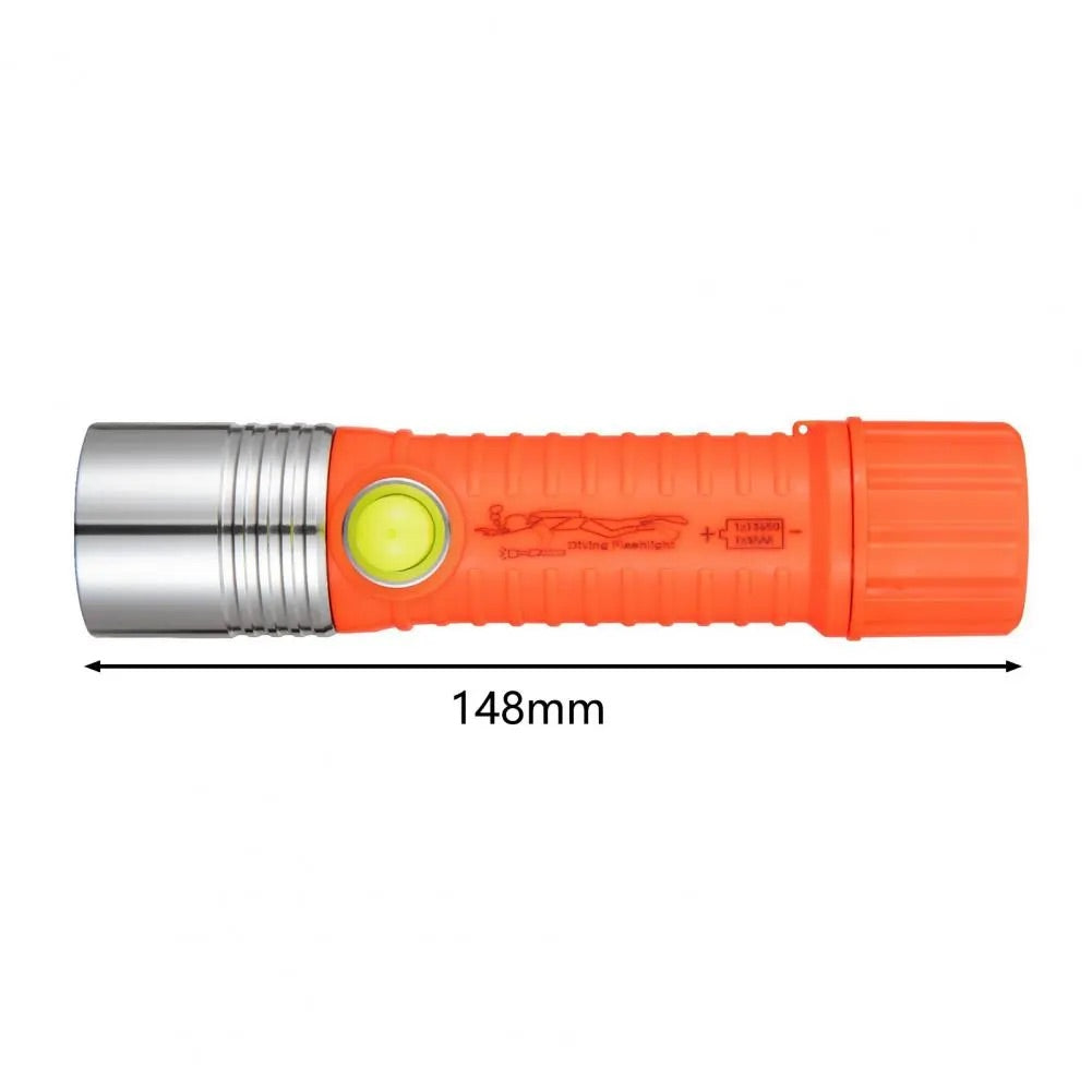 Linterna LED resistente al agua para exteriores y buceo, modelo DT528 - foto 4