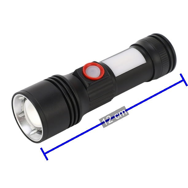 Lámpara LED T9 COB lateral con efecto patrulla y zoom, DT544 - foto 3