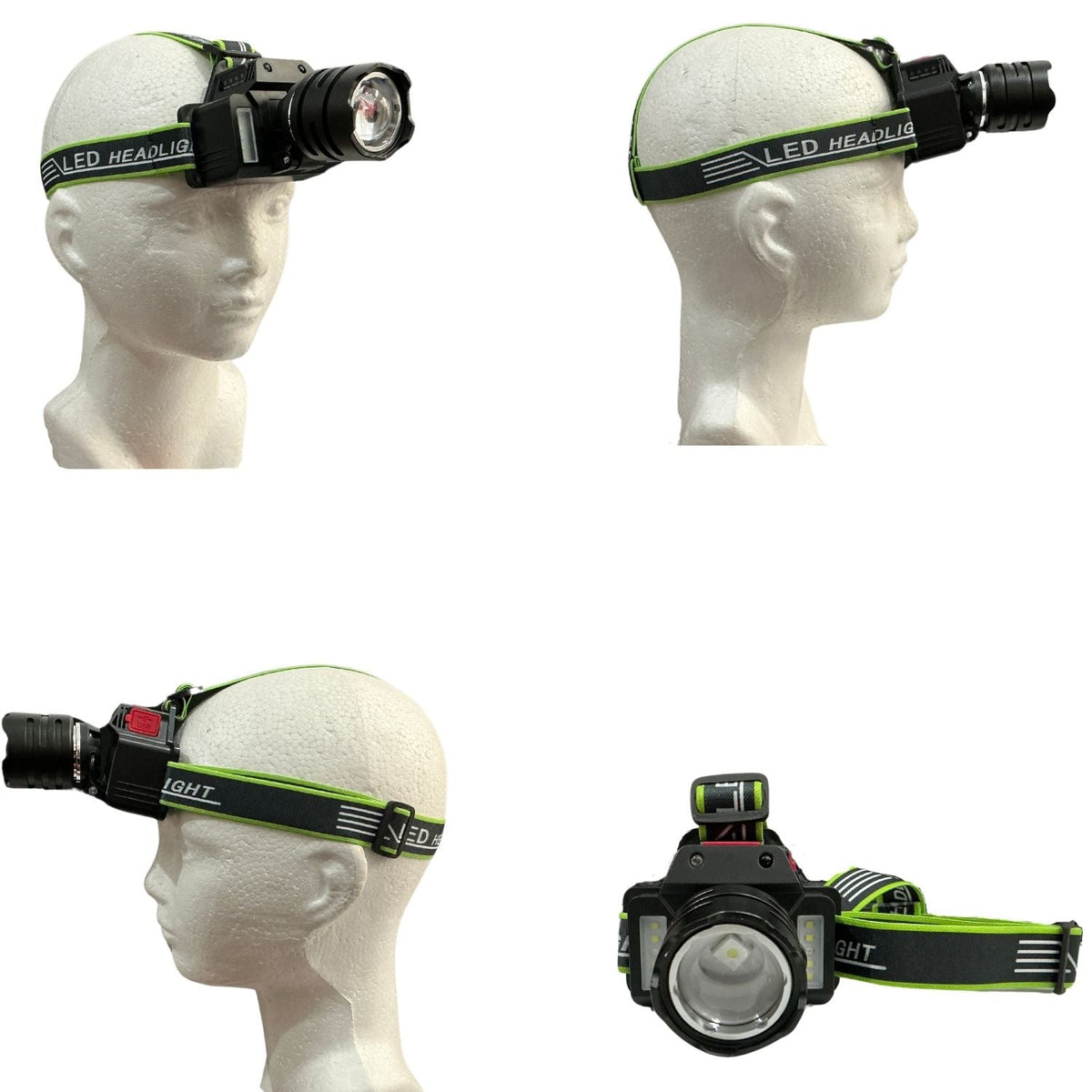 Lámpara de cabeza minera LED de 6 pasos con carga USB DT562 - foto 3