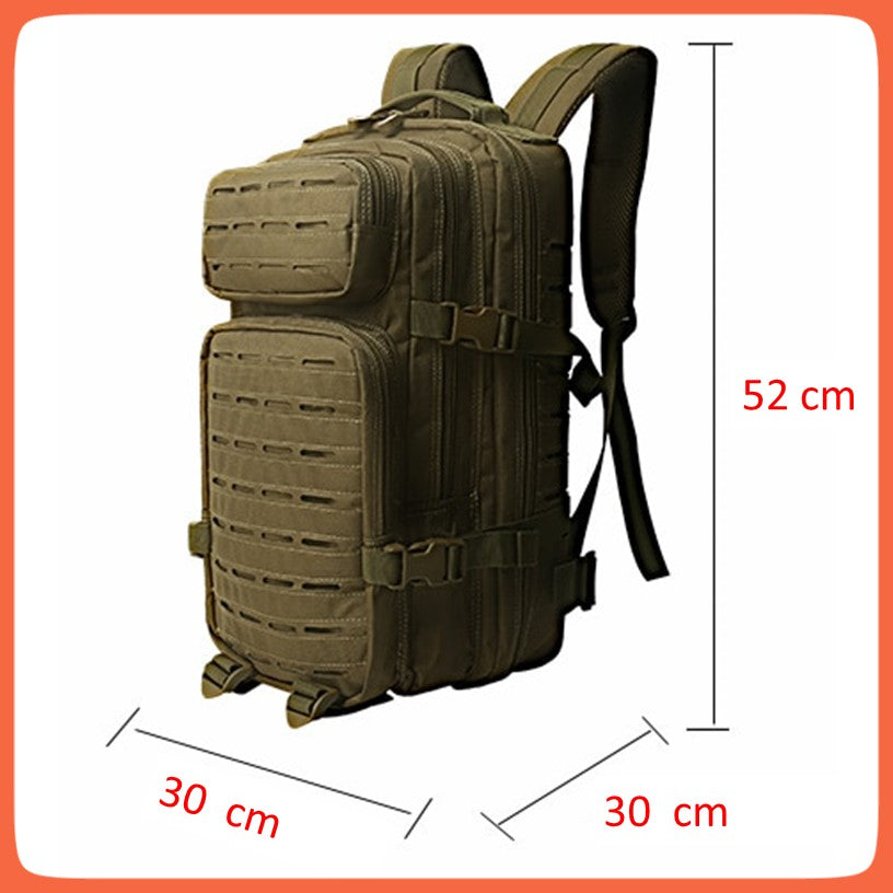 Mochila táctica de 50 litros en poliéster 1000D con MOLLE, WZ916 - foto 9