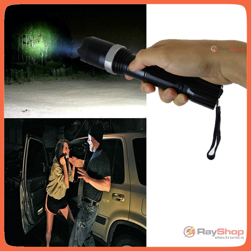 Lámpara táctica de 2000 lúmenes con zoom y función taser ST57 - foto 7