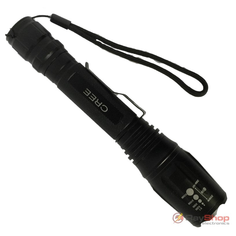 Linterna táctica CREE XM-L T6 de 2500 lúmenes con zoom y 5 modos (DT79) - foto 7