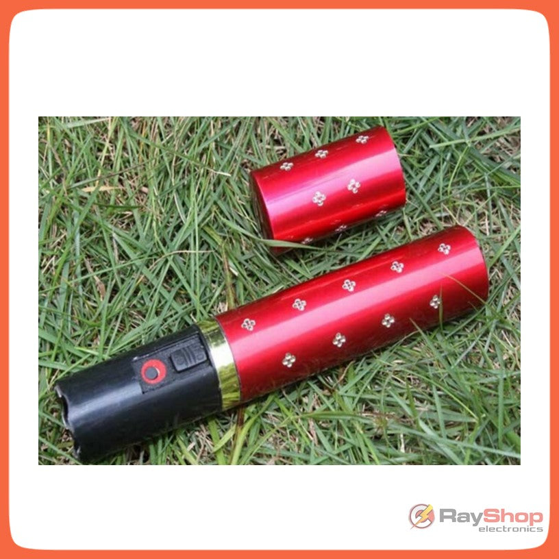 Dispositivo de seguridad personal tipo labial con descarga y lámpara LED - foto 7