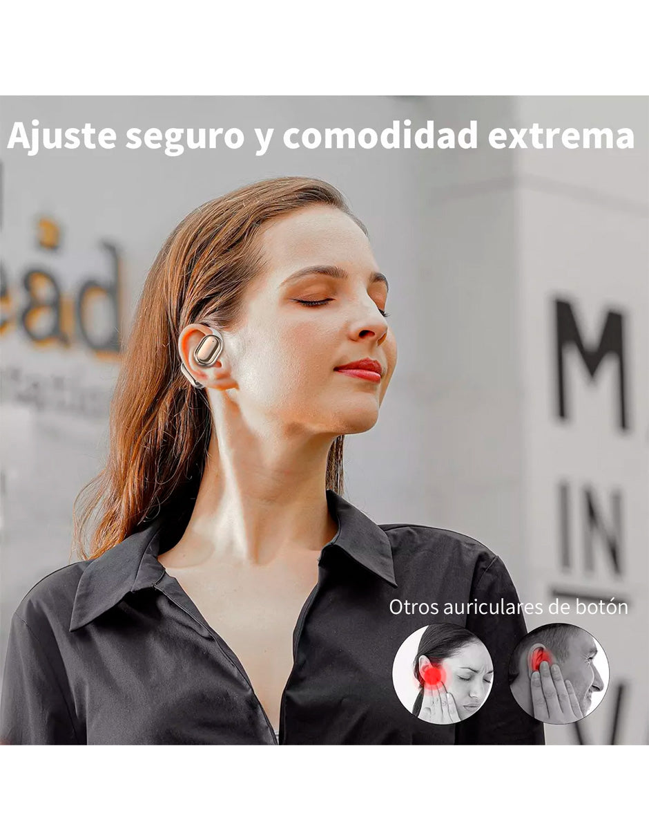 Audifonos Petukita Box E18 Clip Inalámbricos Deportivos