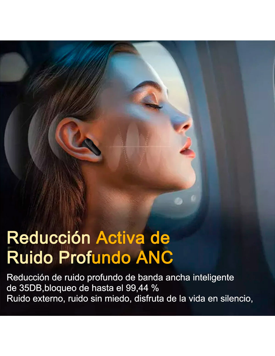Auriculares Petukita Box E37 Inalámbricos con Pantalla Táctil Inteligente