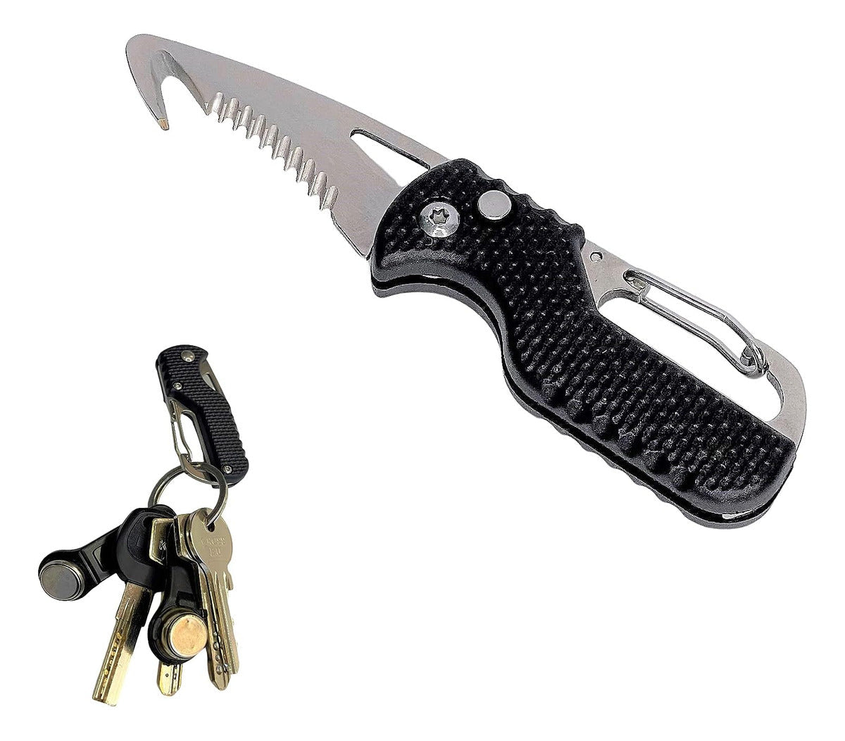 Mini cuchillo corta soga de apertura automática, F2111 - foto 4