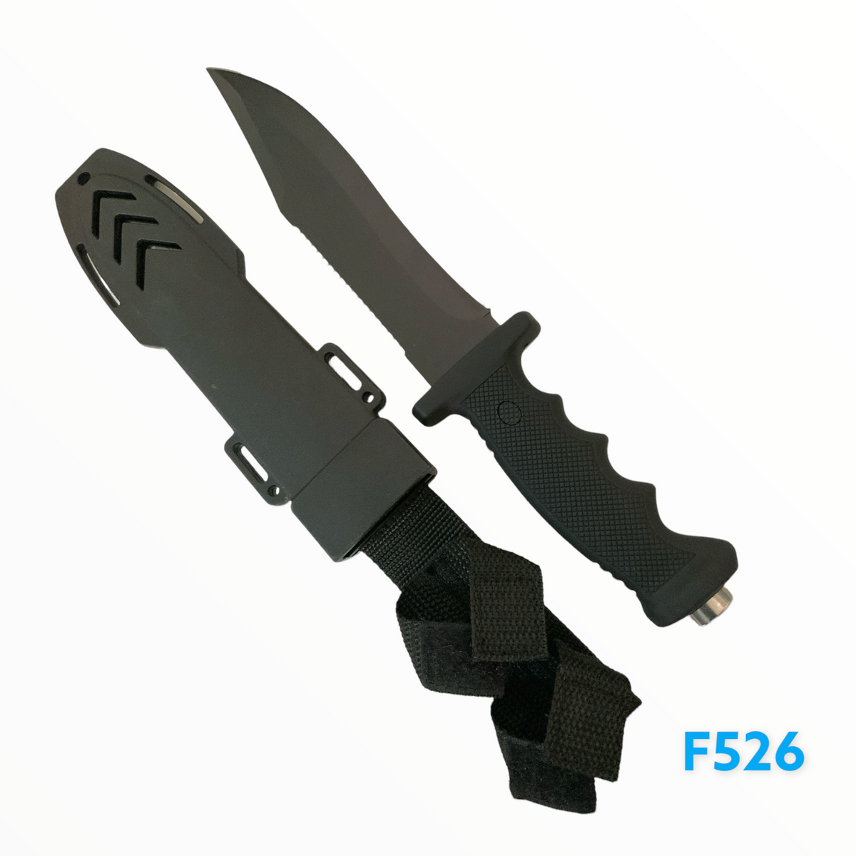 Cuchillo estilo Rambo con funda y sierra, línea F500 - foto 5