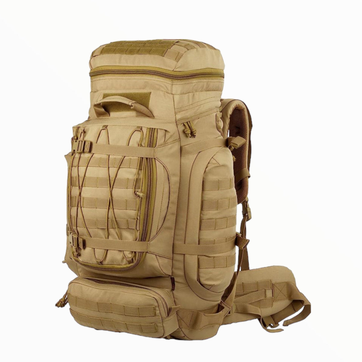 Mochila de marco interno de 70 litros con sistema MOLLE, modelo GJ741 - foto 9