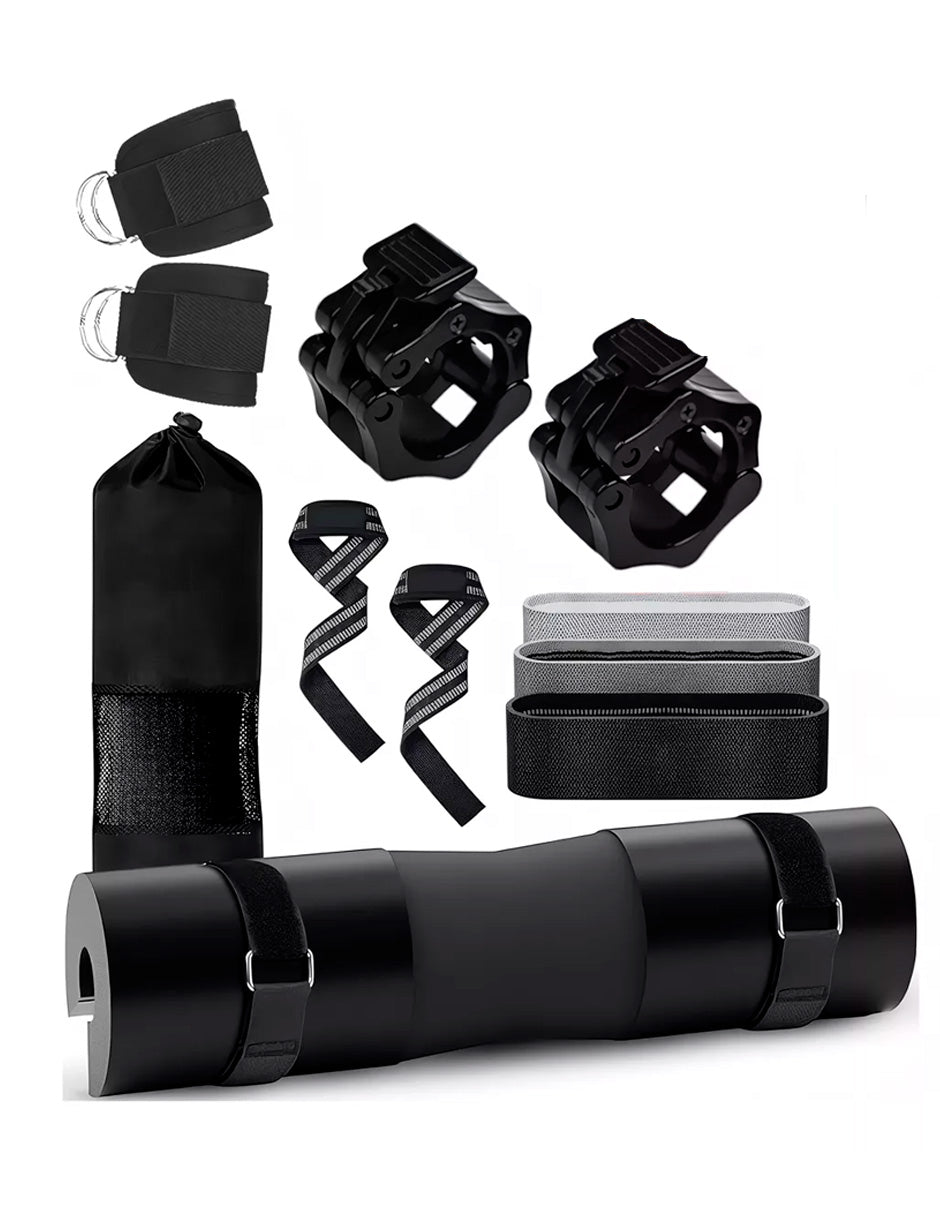 Equipo Protección Petukita Box Set Gym Barra Pesas