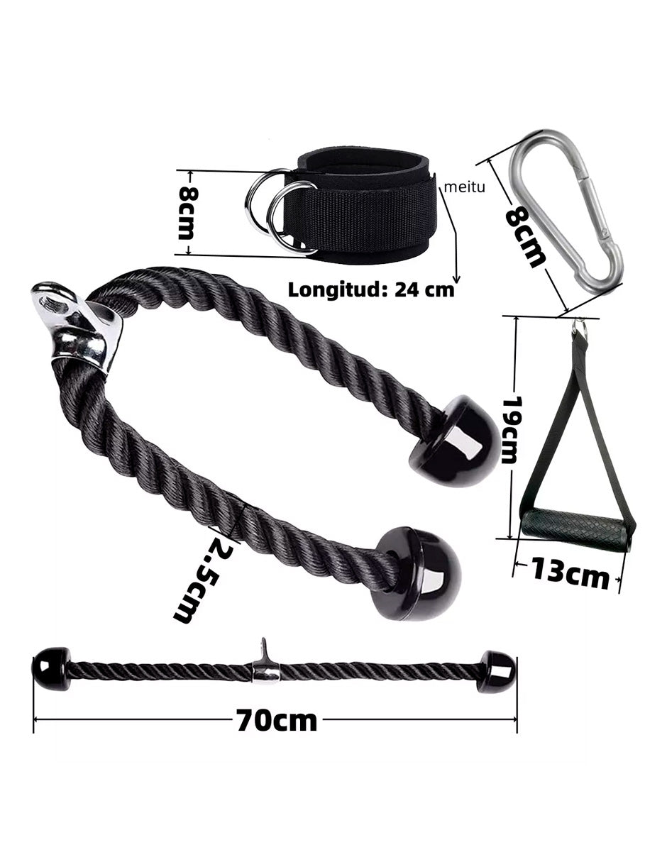 Kit Cuerda y Manerales Petukita Box para Entrenamiento y Gimnasio