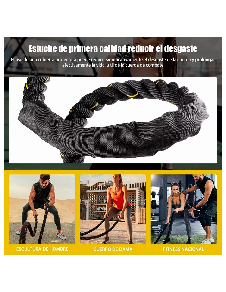 Cuerda De Crossfit Petukita Box Ejercicio Fitness