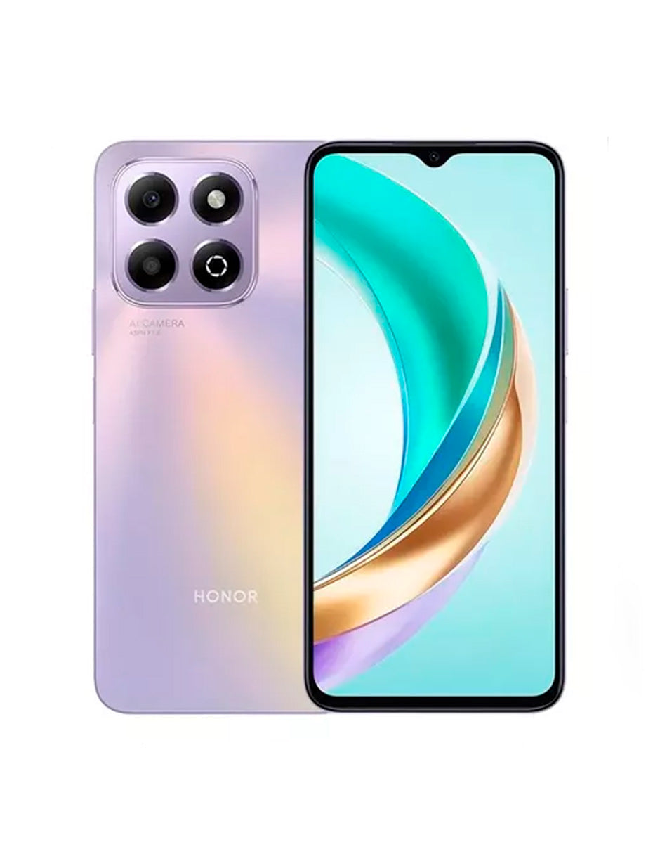 Celular Honor X6b Plus Petukita Box 256 Gb / 8gb Ram Morado Estelar