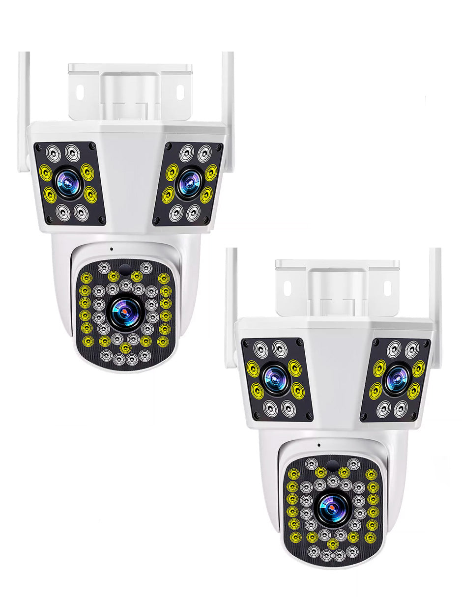 2 PZS Cámara De Vigilancia Petukita Box IPC360 Exterior con Wifi con Tres Pantallas