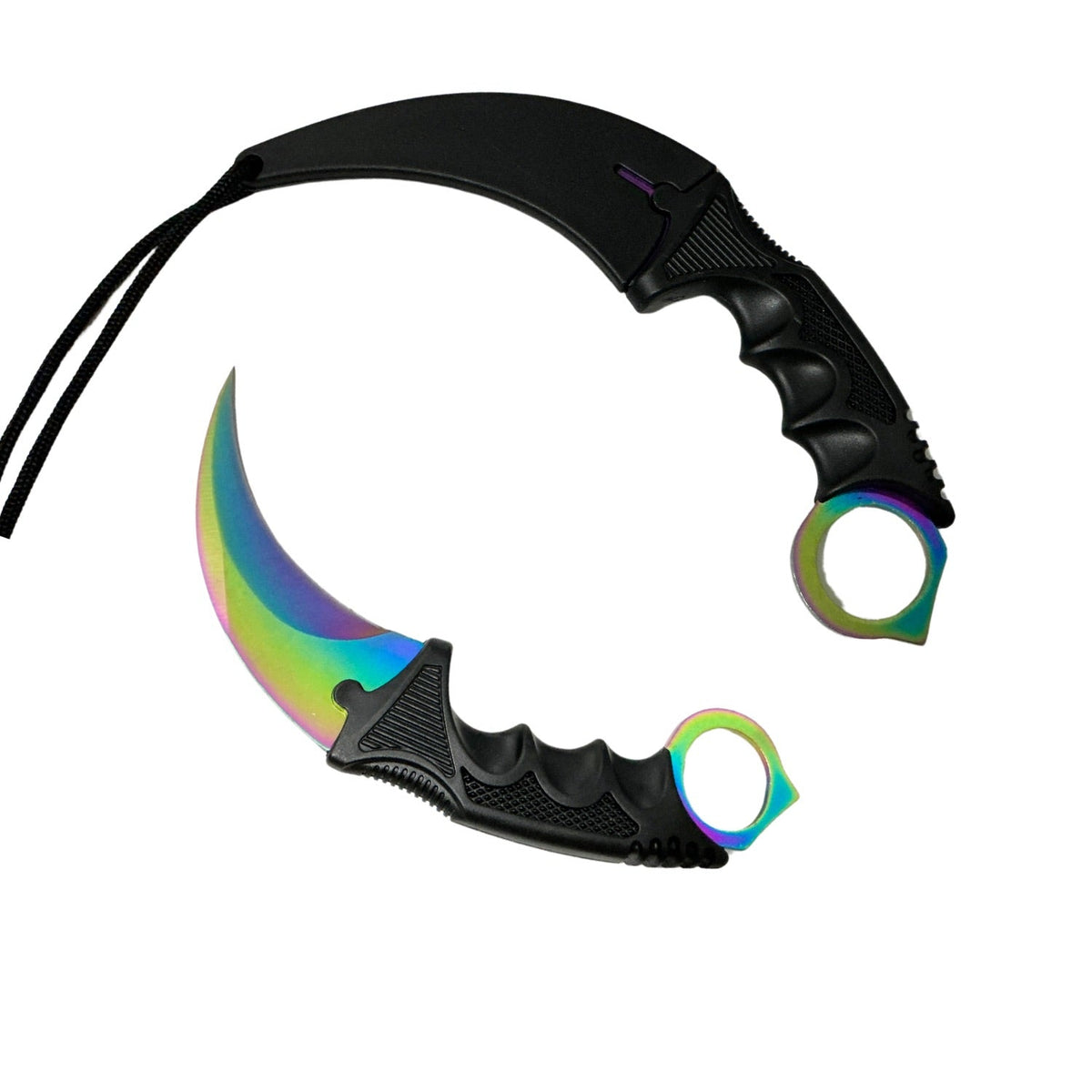 Cuchillo tipo karambit táctico para colección y campo, JF3D - foto 3