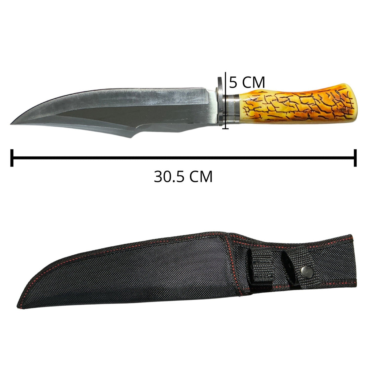 Cuchillo de acero inoxidable para camping JFK11G - foto 2