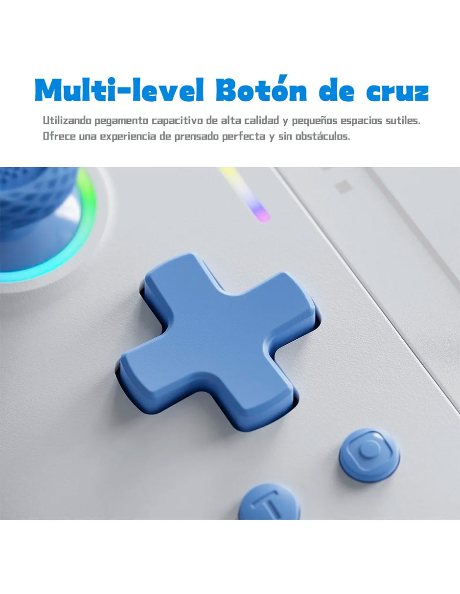 Joypad Pro Compatible con Nintendo Switch – Edición con Luz RGB Multicolor