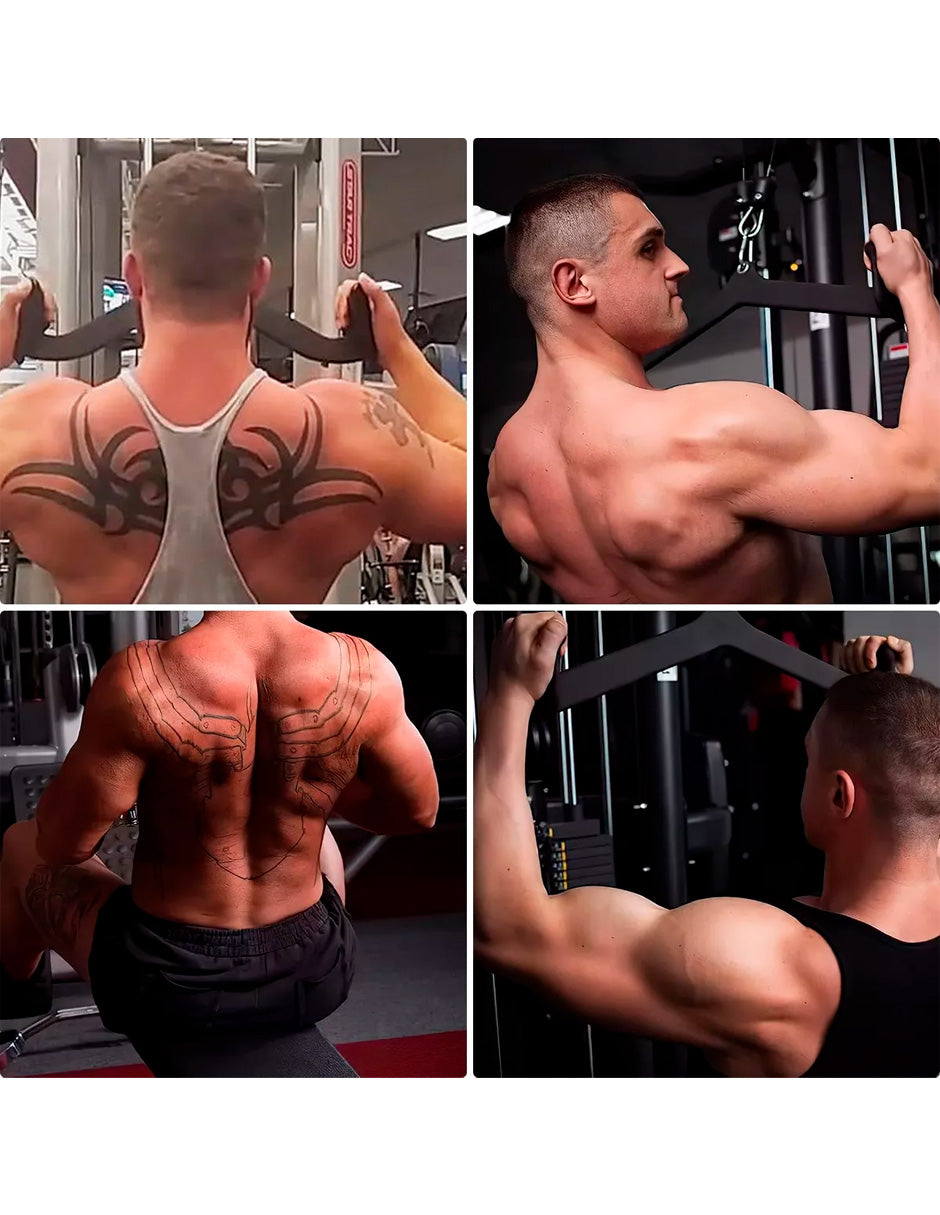 Kit Agarre Jalón Petukita Box para Polea Gym 5 Pcs