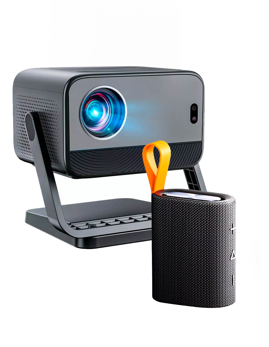 Combo Proyector Portátil L1-NP1 Full Hd con Android/Wifi + Bocina Portátil