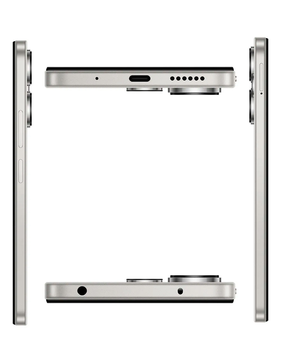 Celular M6 Dual SIM, con 8 GB de RAM y 256 GB de almacenamiento PLATA