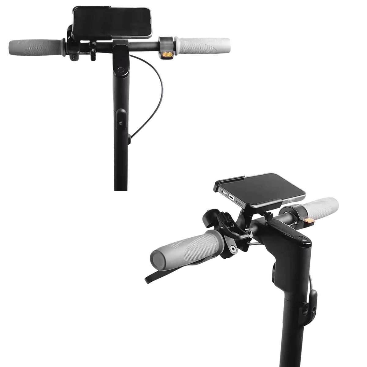 Soporte de celular para moto con carga USB, giro 360° y antivibración - foto 7