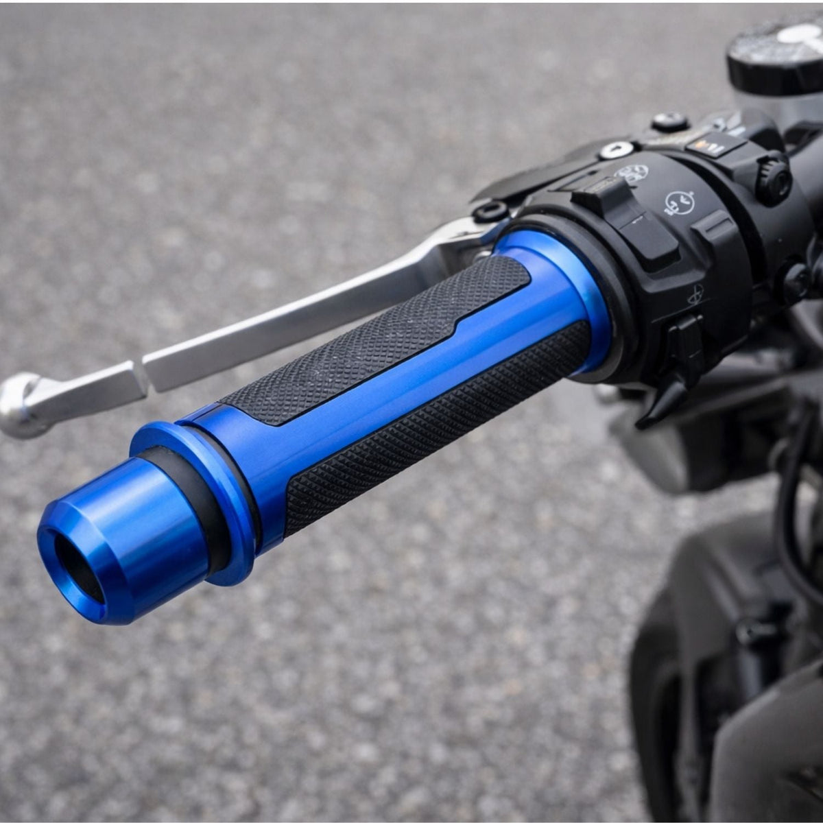 Kit de puños para moto con contrapesos antivibración, 22 mm (7/8 pulgada) - foto 5