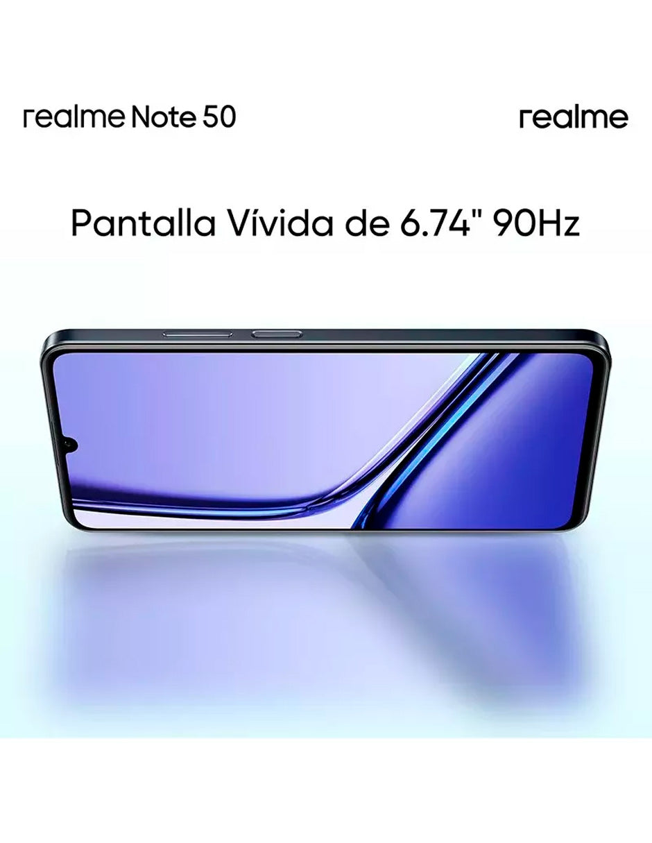 SmartPhone Note 50 4 gb Ram / 128 gb 13 mp Ai Cámara Ip54 5000 mah Negro